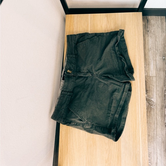 American Eagle army green low rise shorts - Picture 2 of 5